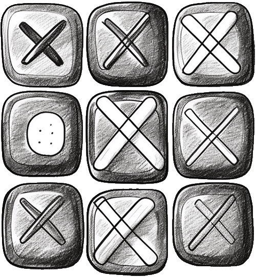 Tic-Tac-Toe game logo